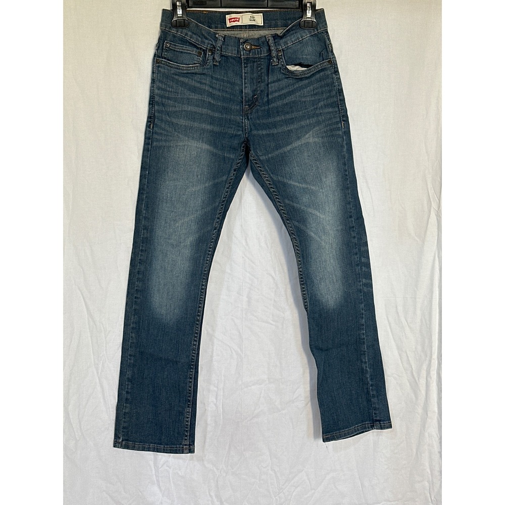 Levi's 511 Slim Fit Jeans Boys Size 14 REG Denim Blue